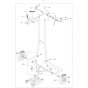 Back Support for Husqvarna DS 70