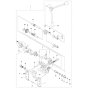 Carriage Assembly for Husqvarna DS 70