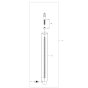 Column Assembly for Husqvarna DS 70
