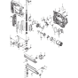 Makita DST221Z Main Assembly