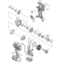 Makita DTD129ZJ Assembly