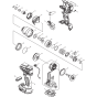 Makita DTD136RFE Assembly