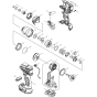 Makita DTD136Z Assembly
