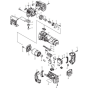Main Assembly for Makita DTM50RFX1