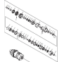 Drill Assembly for Makita DTP141RFE