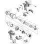 Makita DTW1002Z Assembly