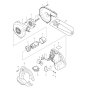 Makita DUB182 Blower Assembly