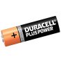AA Cell Plus Power Batteries Pack of 4 LR6/HP7 by Duracell - S3546