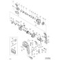 Main Assembly for Hikoki DV13VSS