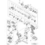 Main Assembly for Hikoki Drill