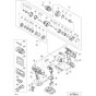 Main Assembly for Hikoki DV18DSFL
