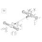 Axle Assembly for Wacker DV60-2