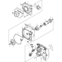 Main Assembly for Makita DVC340Z
