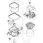 Main Assembly for Makita DVC863LZ