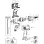 Main Assembly for DeWalt DW052K
