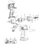 Main Assembly for DeWalt DW054K