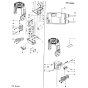 DeWalt DW1751 Main Assembly