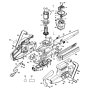 Main Assembly for DeWalt DW390