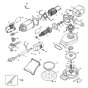 Main Assembly for DeWalt Sander