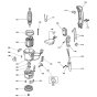 Main Assembly for DeWalt DW543