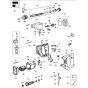 Main Assembly for DeWalt Drill