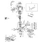Main Assembly for DeWalt DW614