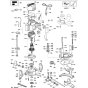 Main Assembly for DeWalt DW626