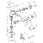 Main Assembly for DeWalt DW817