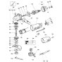 Main Assembly for DeWalt DW817