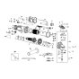 Main Assembly for DeWalt DWE4050