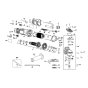 DeWalt DWE4051 Main Assembly