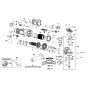 Main Assembly for DeWalt DWE4156