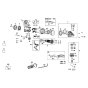 Main Assembly for DeWalt DWE4213