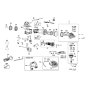 Main Assembly for DeWalt DWE4217