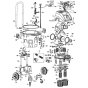 Main Assembly for DeWalt DWV902M