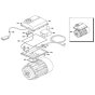 Motor Assembly for DeWalt DXPW005E