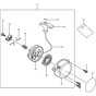 Starter Assembly for Makita EB7650TH