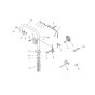 Handle for ECHO EDR-2400