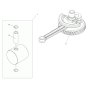 Crank Gear Assembly for Wacker