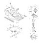 Deck & Motor Assembly for Makita