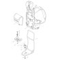 Backpack, Harness for Makita EM4350RH