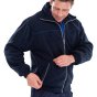 Endeavour Fleece Jacket Zip Front Fastening Elasticated Waist Navy Blue XS