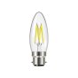 Energizer LED BC (B22) 2.3W 250 lm Candle Filament Non-Dimmable Bulb (Warm White) OEM No. S12866