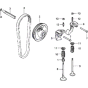 Camshaft Pulley Belt Assembly
