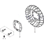 Cooling Fan Assembly for Honda