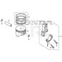 Conrod and Piston for Honda EU22i