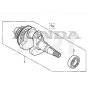 Crankshaft for Honda EU22i