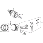 Piston, Crankshaft Assembly