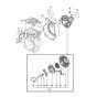 Recoil Starter for Makita EW200R