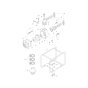 Frame, Pump, Strainer Assembly